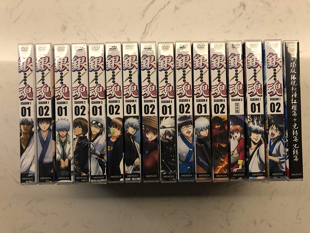 銀魂 TVシリーズ全367話収録+劇場アニメ DVDBOX 銀魂 全話コンプリート